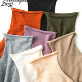 knitted women soft pullover sweater Long sleeve top turtleneck female sweater Chic ladies casual bestmatch jumper