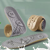 Deodorant Insole Shoe Pads Palmilha 3D Foot Acupressure Insole Men Women Soft Breathable Sports Cushion