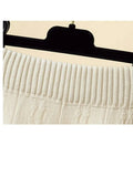 3 Piece Sets Womens Outfits Korean Casual Irregular Knitted Sweater +basic T-shirt +knitting Skirts Set Women
