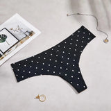 Lady T-Tong Trousers Round Lattice Letter Large-Size Female T-Trousers