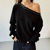 Loose Spliced Striped Shirt