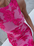 Women's Clothing 2025 Summer Embroidered Sleeveless Straight Temperament Vacation