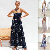 Zingj Spring And Summer 24 New Women's Small Fresh Flower Condole Dress