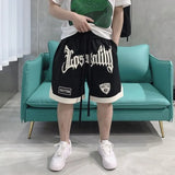 Basketball Shorts Men Summer Training Sports Shorts Hip Hop Trend Embroidered Loose Pants Couple Casual Hip Hop