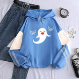 Print Sweatshirt Harajuku Kawaii Cartoon Women Graphic Hoodies Aesthetic Streetwear Men Winter Korean Style