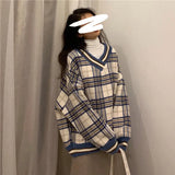 Winter Thick Knitted Ribbed Pullover Women Long Sleeve V Neck Casual Jumper Fashion Korean Soft Warm Sweater