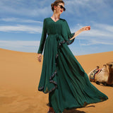 Quality Luxury Evening Abayas for Women Muslim Long Dresses Dubai 2022 Arabic Hijab Designer Modest Clothes Turkish