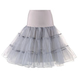 Short Tutu Skirts Petticoat White Black Red Crinoline Vintage Bridal Underskirt For Wedding Underskirt Rockabilly