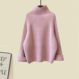 Winter Warm Clothes For Women French Vintage Notched V Neck Plaid Woolen Coats+knitted Sweater+pleated Skirts 3 Piece