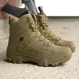 And Winter High-Top Climbing Boots Outdoor Tactical Boots Desert Boots Snow Boots Camping Large Training Shoes