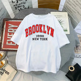 Summer Women Tshirts Casual USA Area Printed Tops Tee Female T Shirt Short Sleeve T Shirt Plus Size Streetwear T