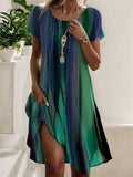 Hot Selling Literary And Art National Wind Round Collar Long