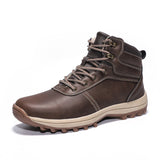 And Winter Rubber Warm Men Sgs Round Head Brown Flat And Retro