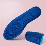 Deodorant Insole Shoe Pads Palmilha 3D Foot Acupressure Insole Men Women Soft Breathable Sports Cushion