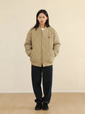 Baseball Uniform Jacket Women Winter 2023 New Korean Loose Fashion All-match Oversize Street Cotton