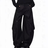 Street Black And Gray Fashion Gradient Jeans Men And Women Retro Niche Design Sense Waist-Side Flared