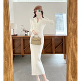 Long Wind Coat Women's 2025 Chic Design Sense Early Spring Double