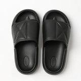 Slippers Men's Home Shoes Summer New Indoor Soft Bottom Mute Couple's Sandals Simple Mens House