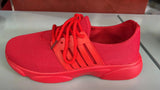 Sport Shoes Summer 2022 Fashion Breathable Mesh Platform Sneakers Socks Women's Plus Size Lace-up Wedge Tennis