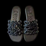 With One-Word Slippers Women's 2025 Summer New Bottom Wear Leisure Holiday Style Comfortable Beach