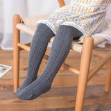 Children Spring/Autumn Tights Cotton Baby Girl Breathable Pantyhose Kids Infant Knitted Collant Tights Girls