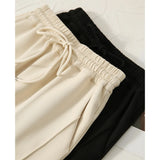 Summer New Fashion Sports Casual Lazy Set Soft Short-Sleeved Top + Open Skirt