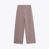 New Female Soft Button Coat 5039222 Soft Touch Wide Leg Pants