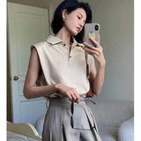 Wide Leg Women's Pantsuit Baggy Classic Pants Vintage Palazzo Office Elegant Casual Trouser Female Work High Waist