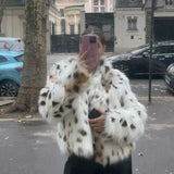 Women's Explosive Artificial Fur Effect Jacket