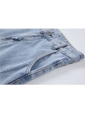 Women Washed Long Denim Skirt Vintage Fashion High Waist Skirt Streetwear Korean All-match Female Irregular A-line Jeans
