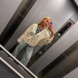 Women's Clothing Explosion Trendy And Sleek Squint Top Night