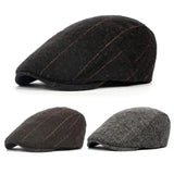 Mens Flat Cap Beret herringbone Newsboy Bakerboy Hat Gatsby Peaky