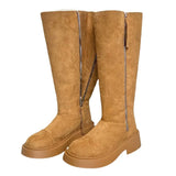 Goods Large Cylinders With Thick Snow Boots Women 2025 Autumn And Winter New Fur Warm Knight