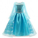 4-10y Baby Girl Princess Dress for Girls Clothing Wear Cosplay Costume Halloween Christmas Party With