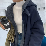 Preppy Reversible Lambswool Hooded JacketOutfit