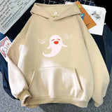 Print Sweatshirt Harajuku Kawaii Cartoon Women Graphic Hoodies Aesthetic Streetwear Men Winter Korean Style