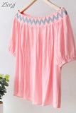 Women's Summer Blouse with Open Shoulders Sexy Tops Short Sleeve Tunics Green Shirt Off Shoulder Beautiful Blouses for Women