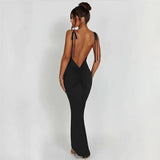 Zingj Women's Sexy Back Strap Temperament Slim Buttock Evening