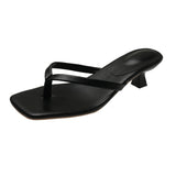 Clip Flip-Flop Women 2025 Summer New Fairy Wind Head High And Cold Slippers