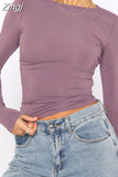 Women Spring Autumn Long Sleeve T-Shirts Tops Solid Slim Fit Pullovers Causal Tees Shirts Female Streetwear Base