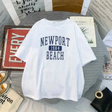 Summer Women Tshirts Casual USA Area Printed Tops Tee Female T Shirt Short Sleeve T Shirt Plus Size Streetwear T