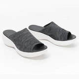 Women's Shoes Summer 2022 Plus Size Wedge Platform Sandals Soft Bottom Beach Muje Ladies Outdoor Light closed toe Flat