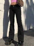 Vintage Low Rise Woven Pants- Outfit