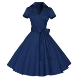 60s Formal Flare Swing Dress Hepburn Summer Women Polka Dot Vintage Cocktail Robe Rockabilly Retro Pinup Dresses With