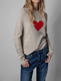 Pattern Sweater Women Luxury Brand 2022 New Autumn Winter Long Sleeve O-neck High Quality Wool Casual Pullover Tops