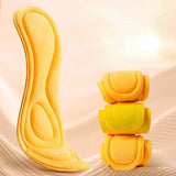 Orthopedic Insoles Massage Warm Memory Foam Insoles for Shoes Sole Breathable 7D Winter Plush Warm Support Running