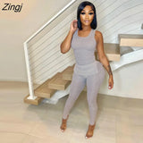 Tracksuit For Women Faith Letter Ribbed Knit Two Piece Set Casual 2 Pcs Outfits Long Sleeve Tshirts Pants Suit Matching
