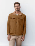 And Winter Men's Jacket With Velvet Cotton Work Clothes Casual Jacket