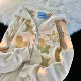 Up Hoodie Kawaii Kpop Clothes for Girls 2023 Print Women's Sweatshirt Y2K Oversized Punk Coat Fashion Harajuku Couple