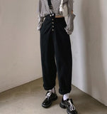 Jeans Woman High Waist Denim Overalls Suspender Pants White Black 2021 Korean Fashion Straight Leg Jeans